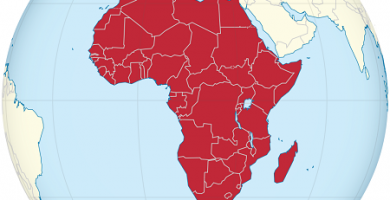 africa mapa mundo
