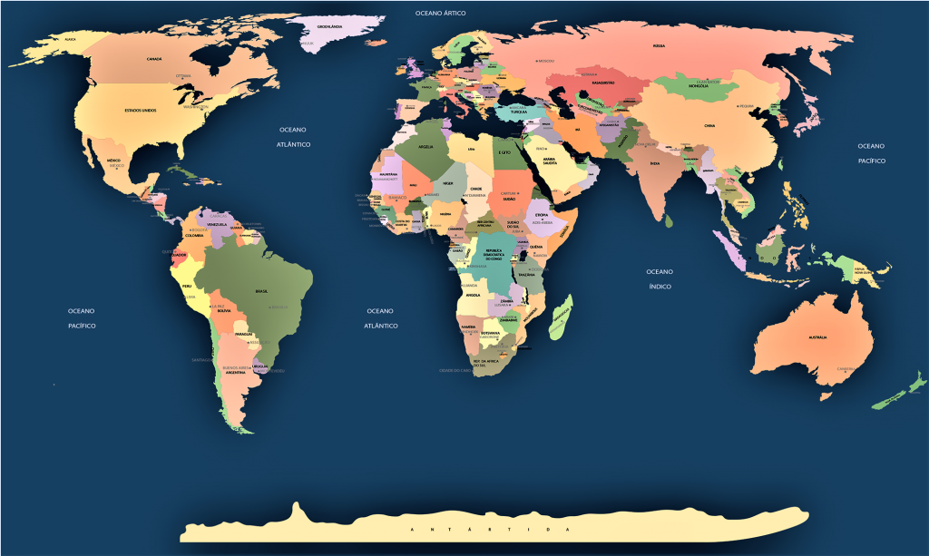 Mapamundi Pol tico Con Nombres Mapa Del Mundo Con Nombres